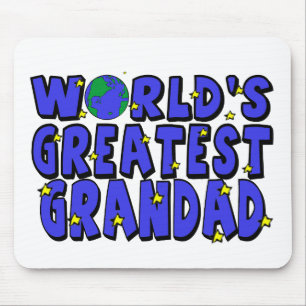 World's Greatest    Grandad Mouse Pad