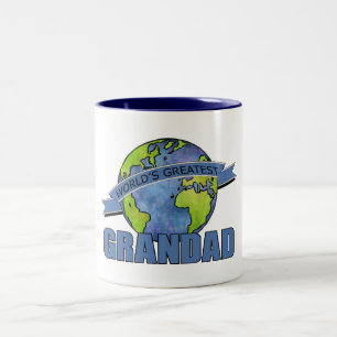 World's Greatest Grandad Two-Tone Coffee Mug