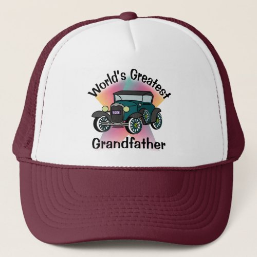 Worlds Greatest Grandfather Trucker Hat