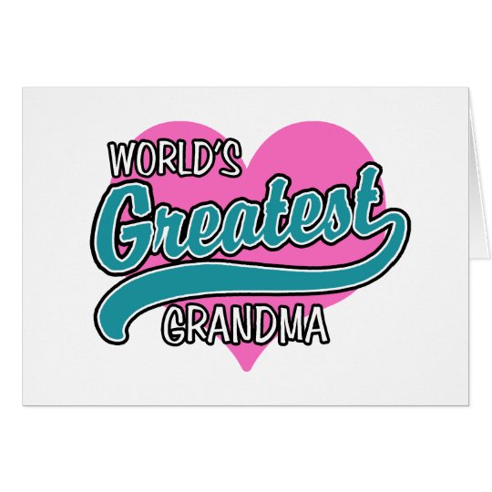 World's Greatest Grandma Card