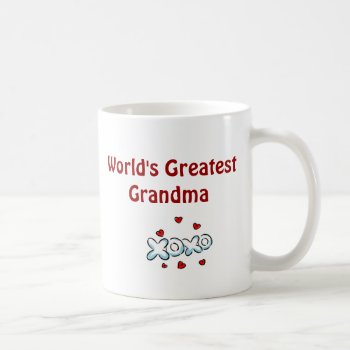 World's Greatest Grandma Coffee Mug by MishMoshTees at Zazzle