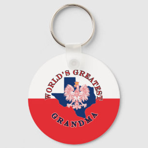 World's Greatest Grandma Keychain