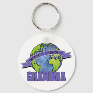 World's Greatest Grandma Keychain
