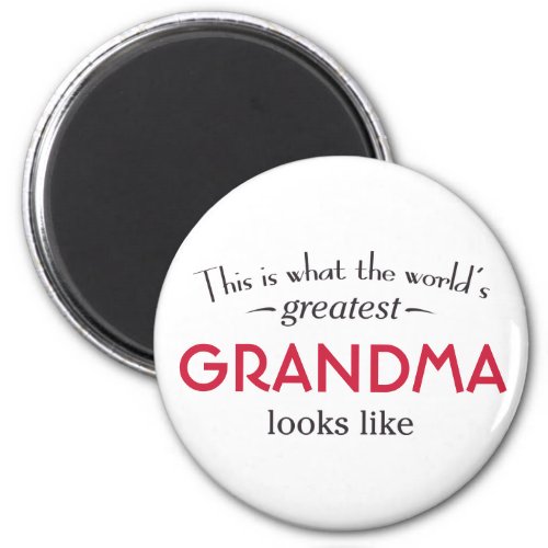 Worlds Greatest Grandma Magnet