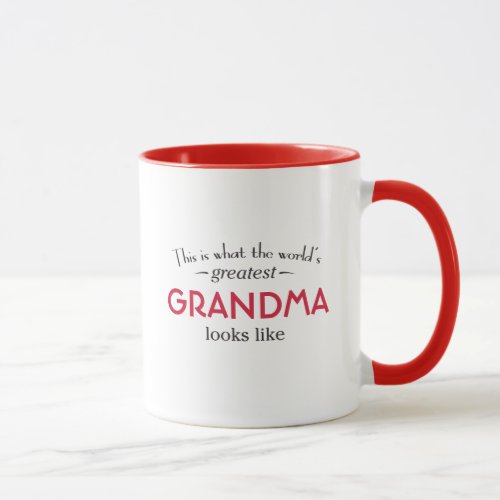 Worlds Greatest Grandma Mug