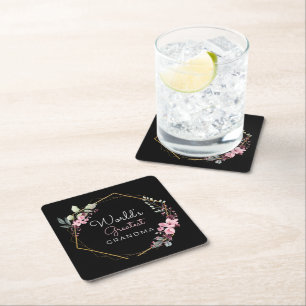 World's Greatest Grandma Square Coasters