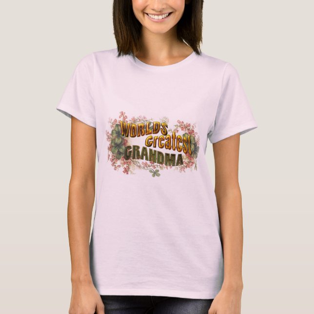 World's Greatest Grandma T-Shirt (Front)