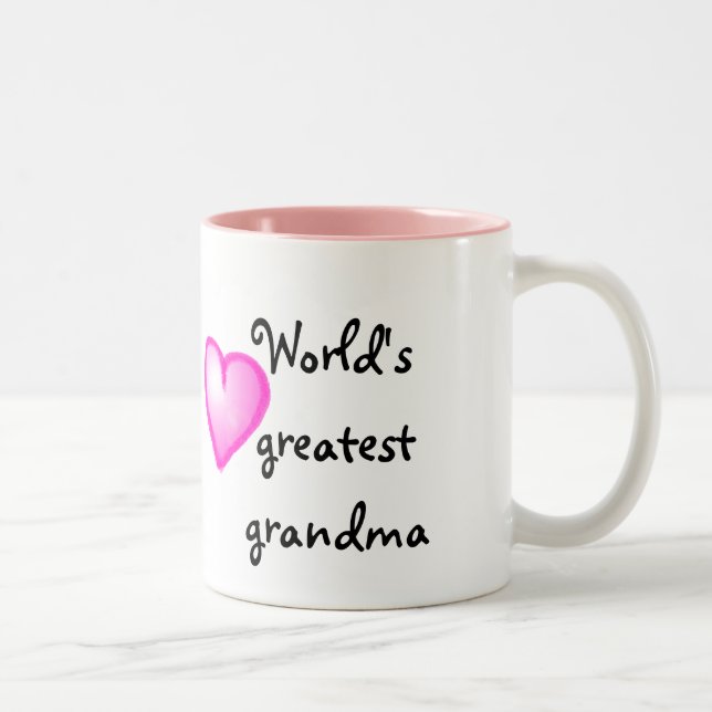 World's Greatest Grandmok Two-Tone Coffee Mug (Right)
