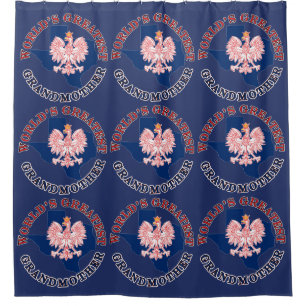World's Greatest Grandmother Shower Curtain