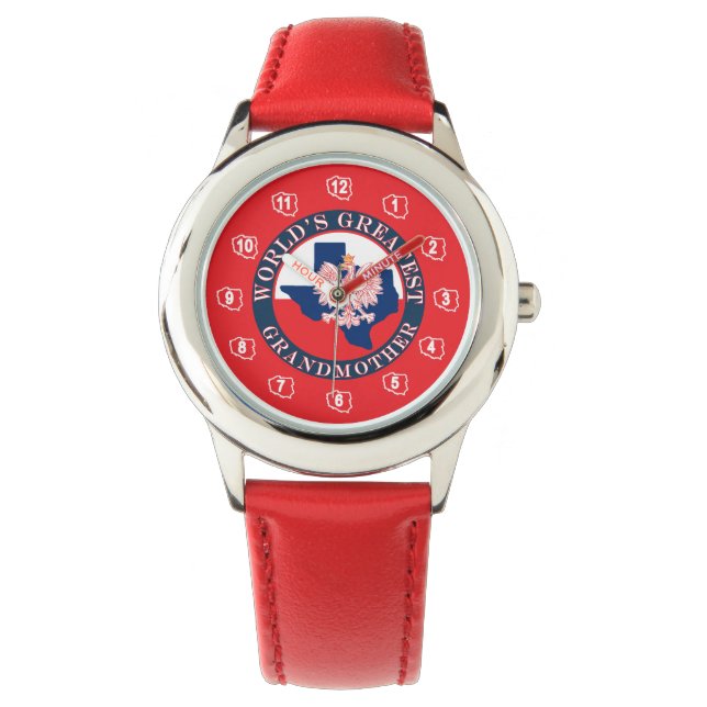 World's Greatest Grandmother Watch (Front)