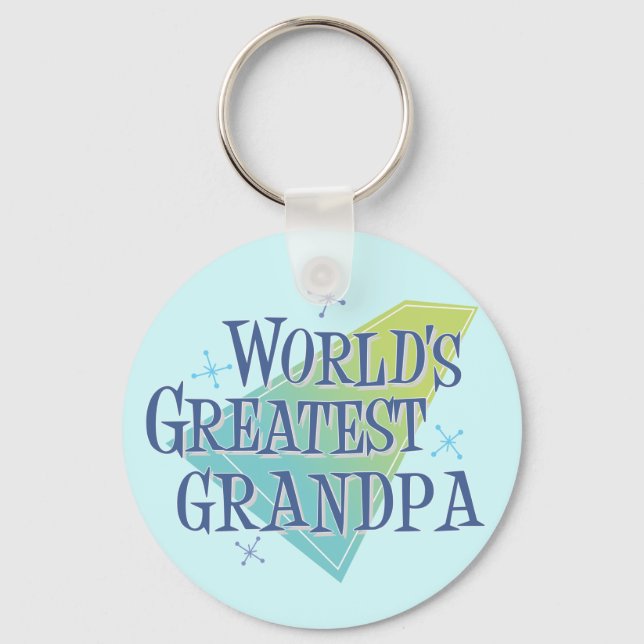 World's Greatest Grandpa Keychain (Front)