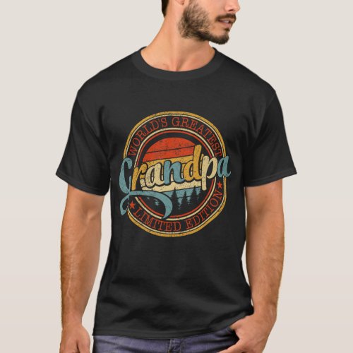 Worlds Greatest Grandpa Limited Edition Fathers  T_Shirt