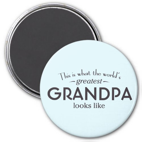 Worlds Greatest Grandpa Magnet