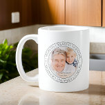World's Greatest Grandpa Modern Classic Photo Coffee Mug<br><div class="desc">This simple and classic design is composed of serif typography and add a custom photo. "World's Greatest Grandpa" circles the photo of your grandpa,  grandfather,  grandad,  papi,  lolo etc.</div>
