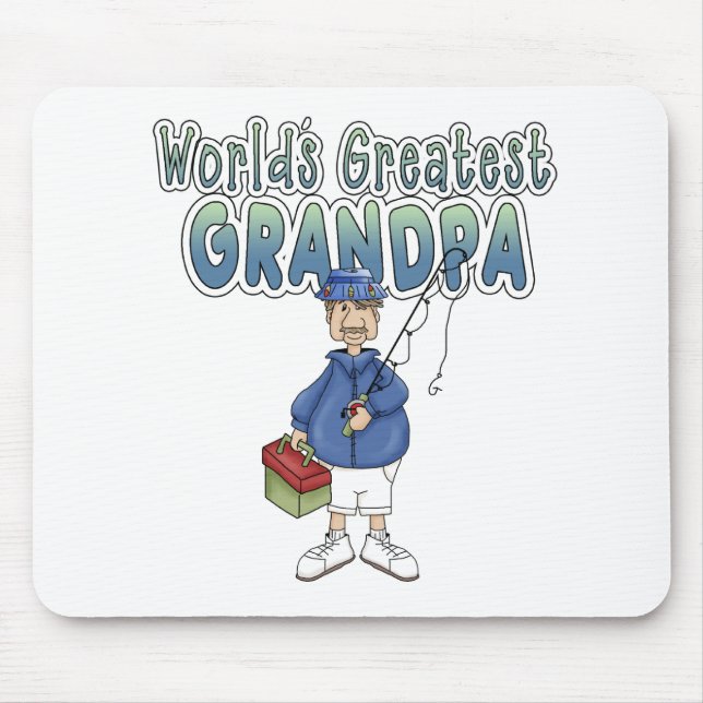 World's Greatest Grandpa Mouse Pad (Front)