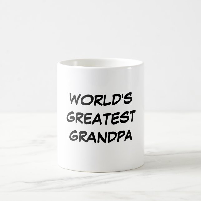 "World's Greatest Grandpa" mug (Center)