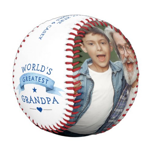 Worlds Greatest Grandpa Personal Message 2_Photo Baseball