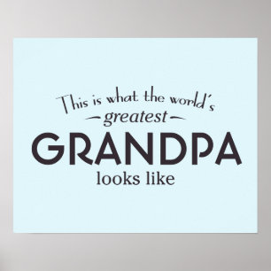 World's Greatest Grandpa Poster