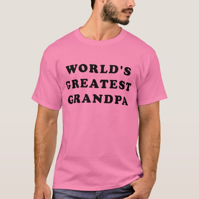 World's Greatest Grandpa T-Shirt (Front)
