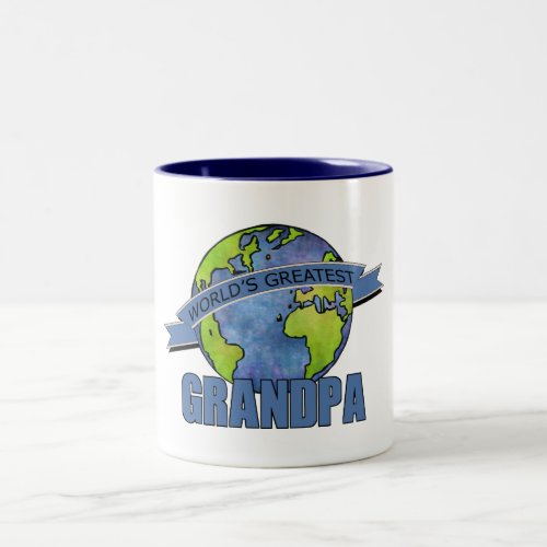 Worlds Greatest Grandpa Two_Tone Coffee Mug