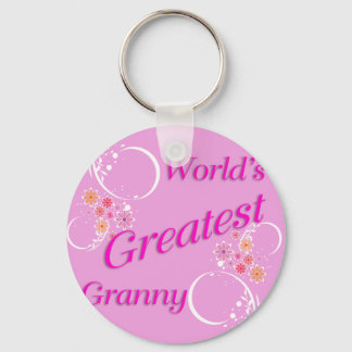 World's Greatest Granny Keychain