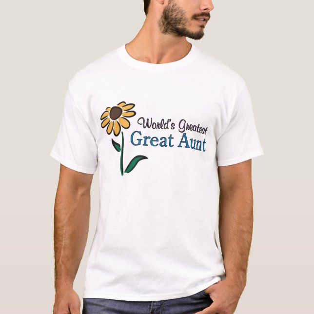 World's Greatest Great Aunt T-Shirt (Front)