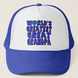 World's Greatest Great Grandpa Trucker Hat