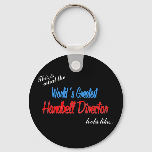 World's Greatest Handbell Director Keychain (Front)
