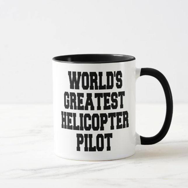 Worlds Greatest Helicopter Pilot Mug (Right)