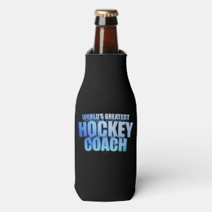 World's Greatest Hockey Coach Bottle Cooler