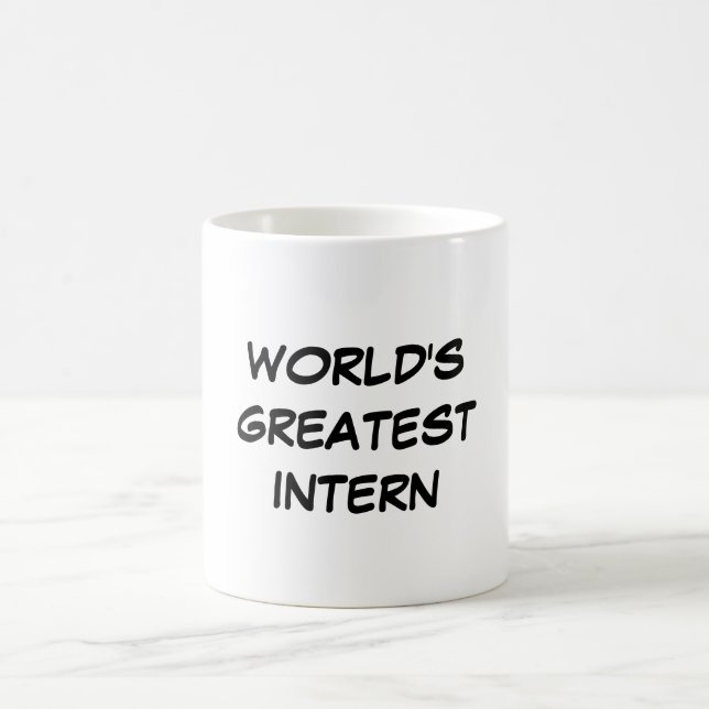 "World's Greatest Intern" Mug (Center)