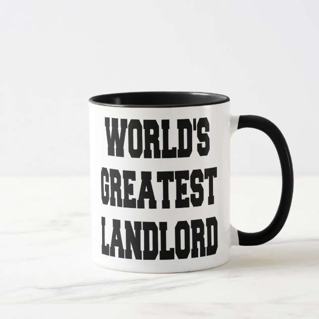 Worlds Greatest Landlord Mug (Right)