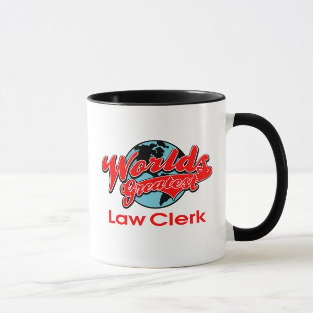 World's Greatest Law Clerk Mug (Right)