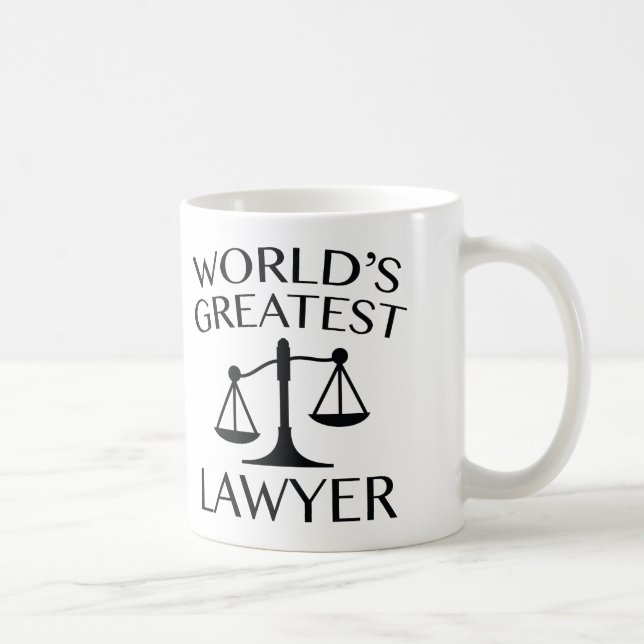 World's Greatest Lawyer Coffee Mug (Right)