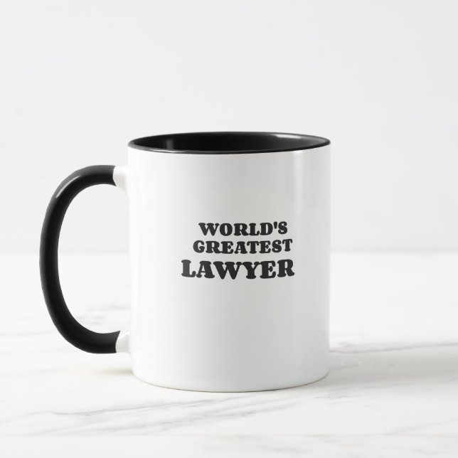 WORLD'S GREATEST LAWYER MUG (Left)