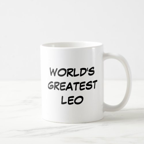 Worlds Greatest Leo Mug