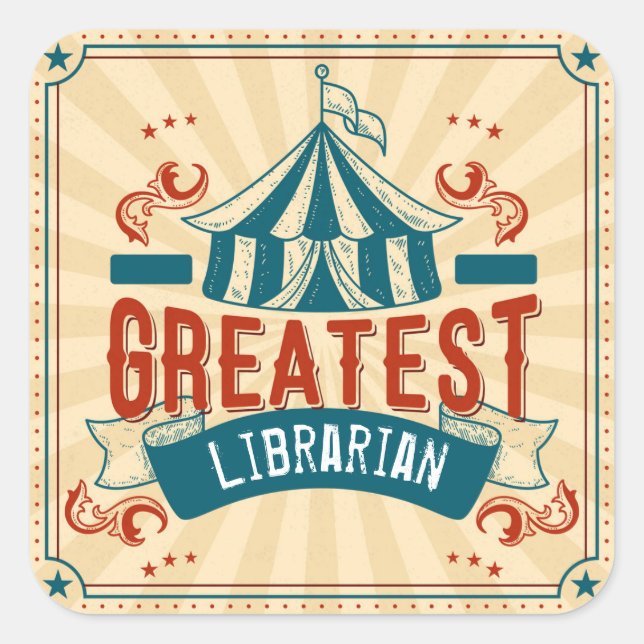 World's Greatest Librarian Fun Bookplate (Front)