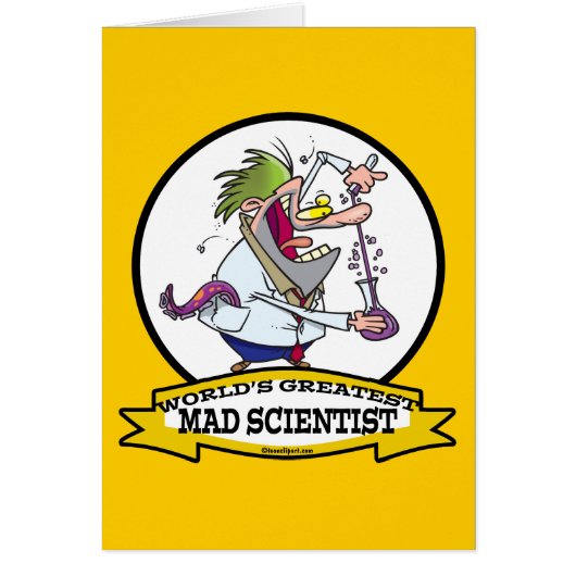 WORLDS GREATEST MAD SCIENTIST MEN CARTOON (Front)