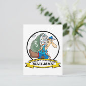 WORLDS GREATEST MAILMAN MEN CARTOON (Standing Front)