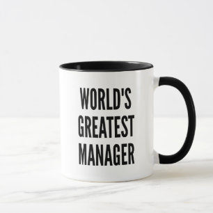 Worlds Greatest Manager Mug