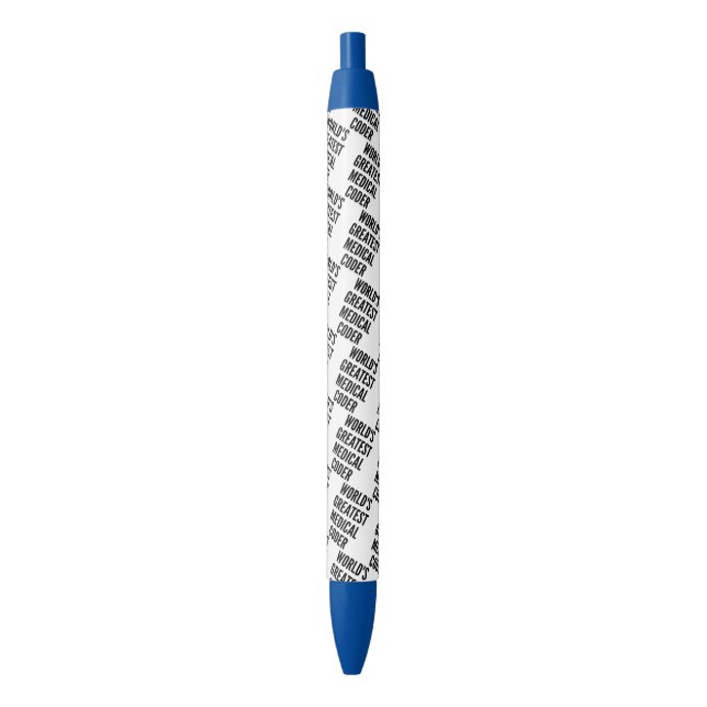 Worlds Greatest Medical Coder Pen (Front Vertical)