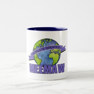 World's Greatest MeeMaw Two-Tone Coffee Mug
