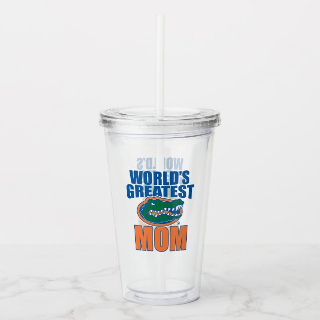 World's Greatest Mom Acrylic Tumbler (Front)