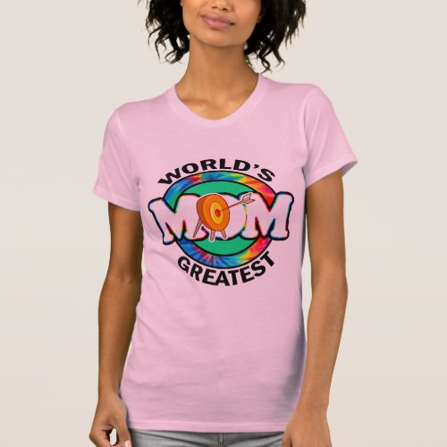 Worlds Greatest Mom Archery T_Shirt