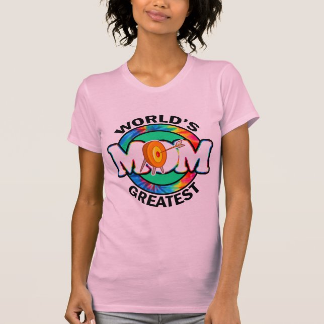 World's Greatest Mom; Archery T-Shirt (Front)