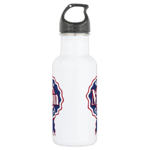 Worlds Greatest Mom Blue Ribbon Water Bottle