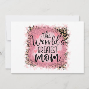 Worlds Greatest Mom Card