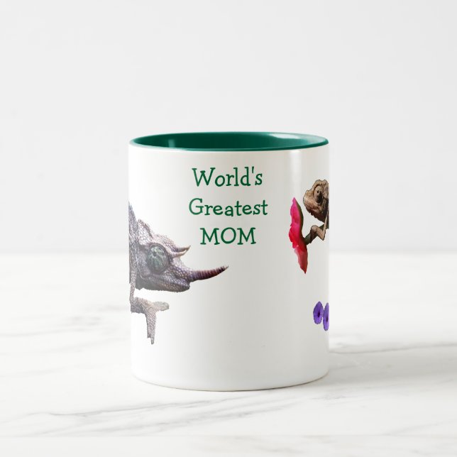 World's Greatest Mom Grouchy Chameleon Mug (Center)