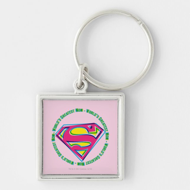 World's Greatest Mom Keychain (Front)
