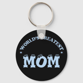 World's Greatest Mom Keychain